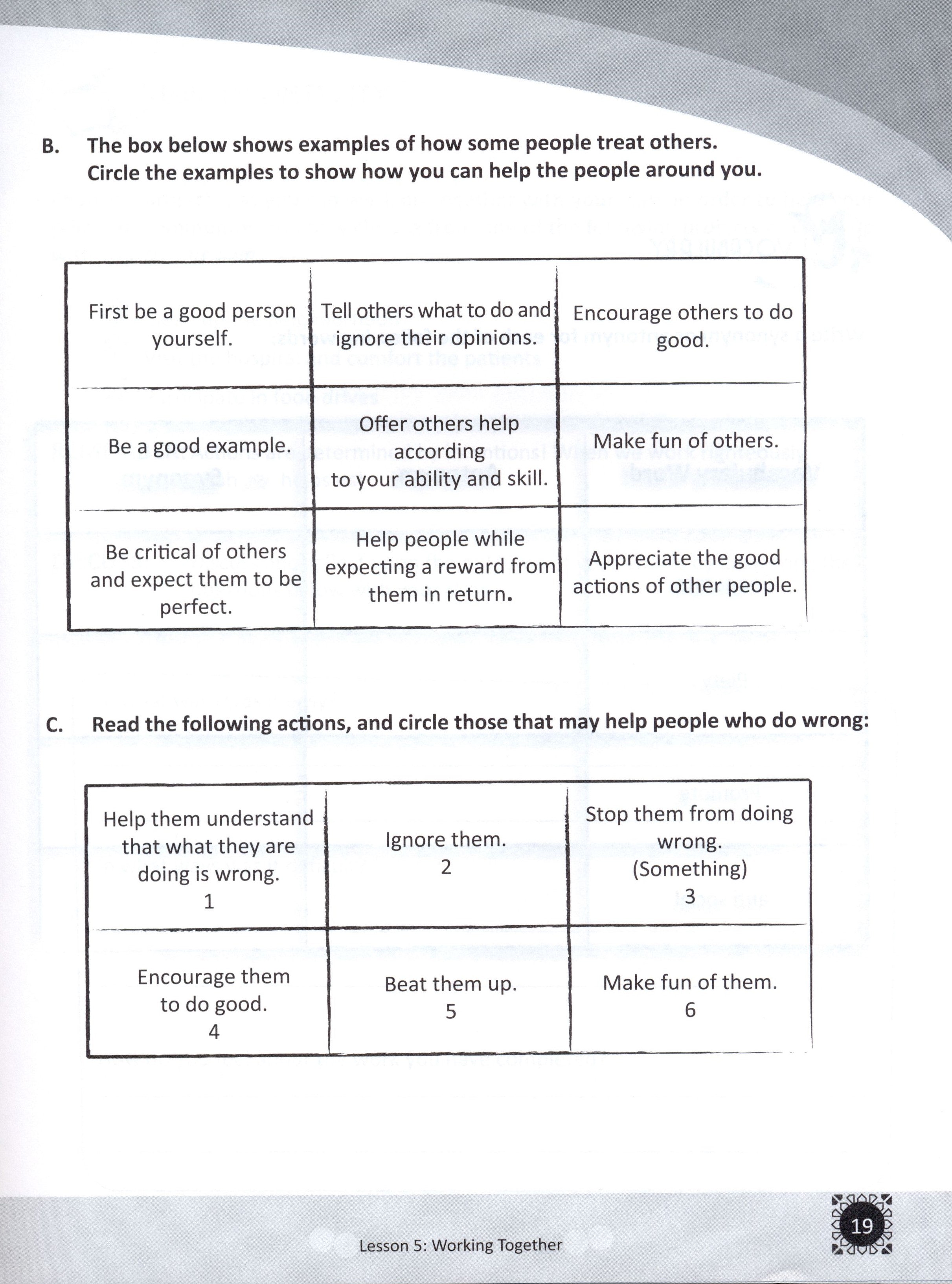 Teachings of the Qur'an Workbook Volume 3