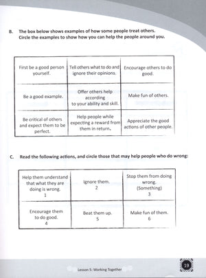 Teachings of the Qur'an Workbook Volume 3
