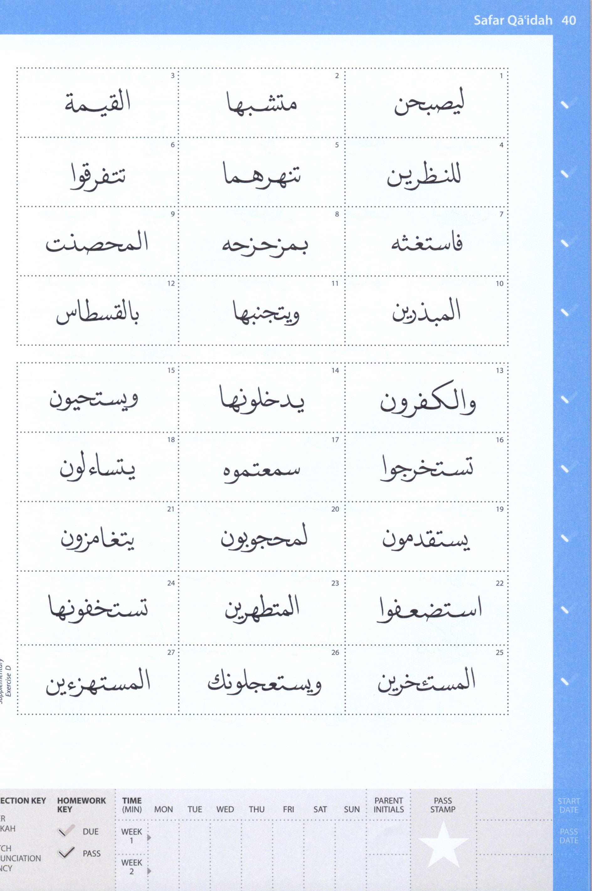 Complete Qa'idah (Madinah Script)