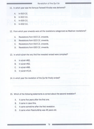 Weekend Learning Islamic Studies Workbook Level 5