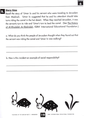 Teachings of the Qur'an Workbook Volume 2