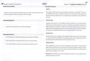 Safar Teacher’s Guide for Islamic Studies Book 3