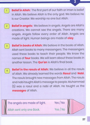 Weekend Learning Islamic Studies Level 1