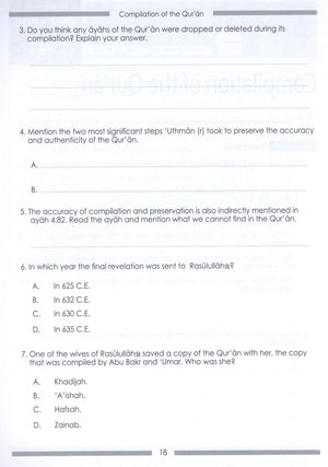Weekend Learning Islamic Studies Workbook Level 6