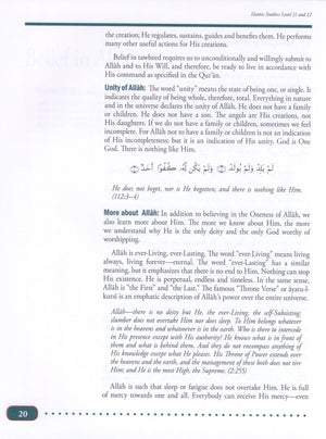 Weekend Learning Islamic Studies Level 11 & 12