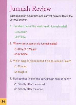 5 Pillars of Islam Activity Book