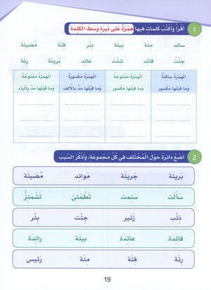 Arabic Sanabel Handwriting Skills Level 6 سنابل المهارات الكتابية