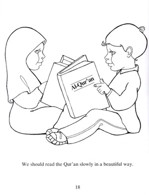 Let's Learn from the Holy Qur'an Coloring Book