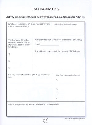 We Are Muslims Workbook Grade 5