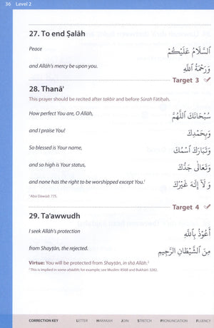 Essential Duas and Surahs Book 1 (Madinah Script)