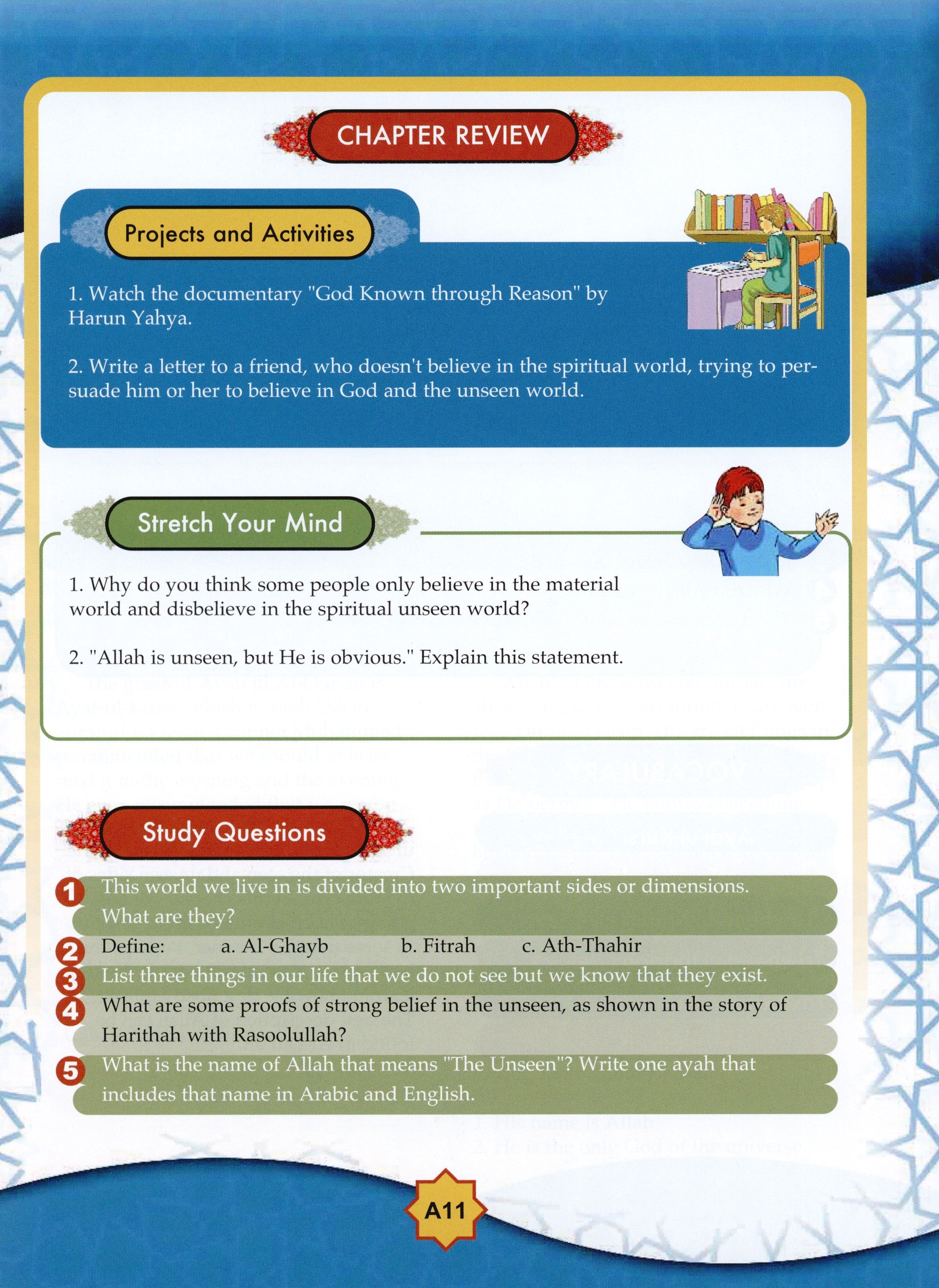 Learning Islam Textbook Level 1 (6th Grade)