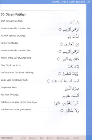 Essential Duas and Surahs Book 1 (Madinah Script)