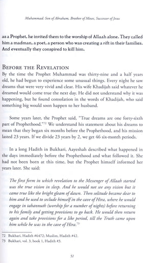 Muhammad Son of Abraham, Brother of Moses, Successor of Jesus