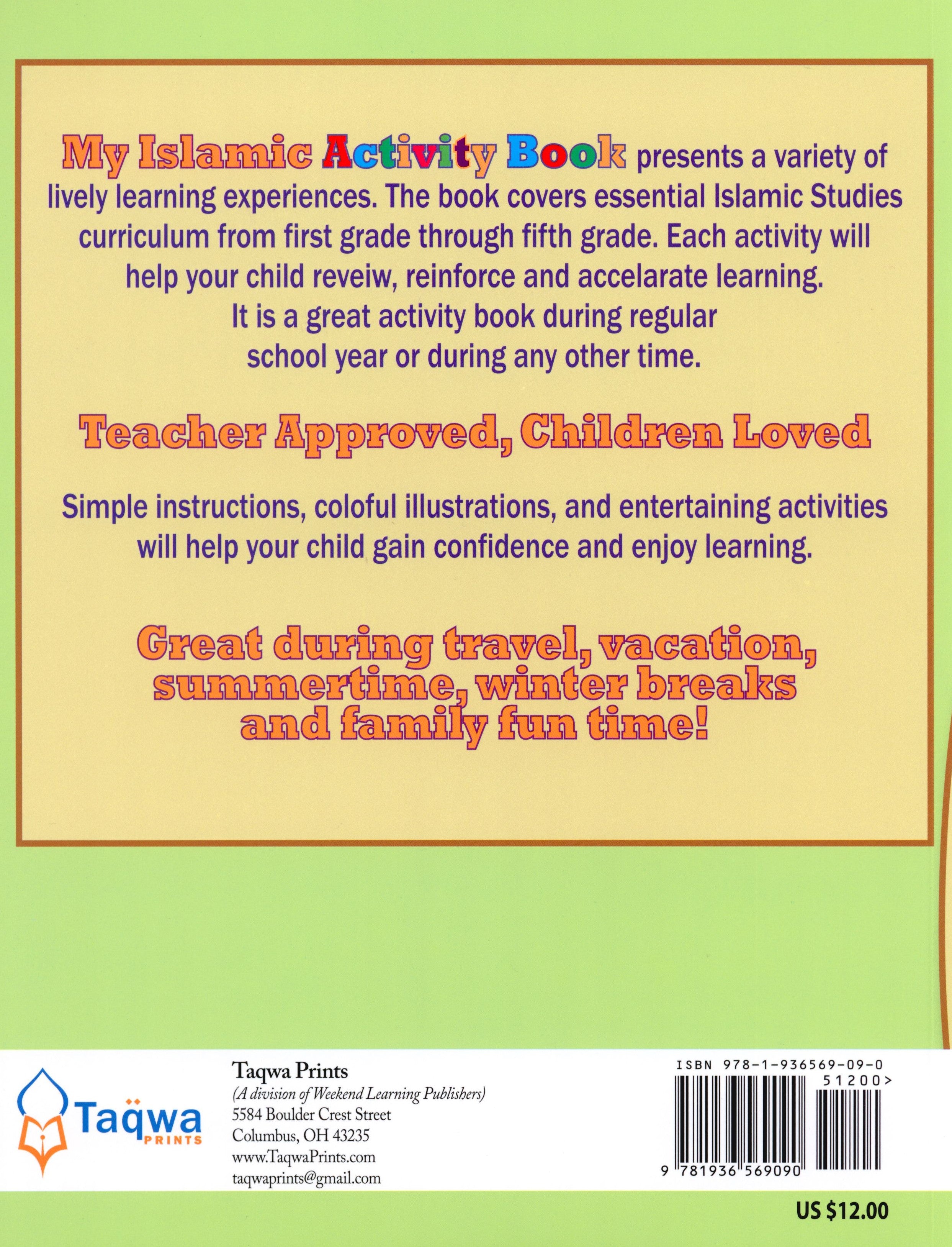 My Islamic Activity Book