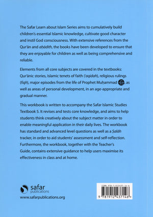 Safar Islamic Studies Workbook 5