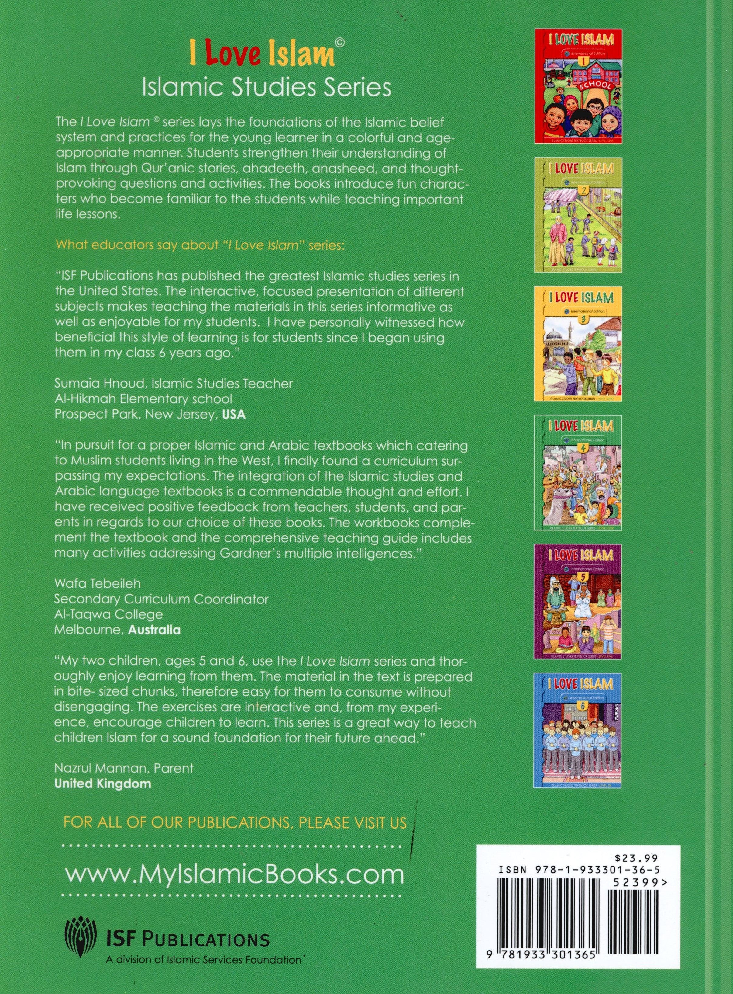 I Love Islam Weekend Edition Textbook Level 4