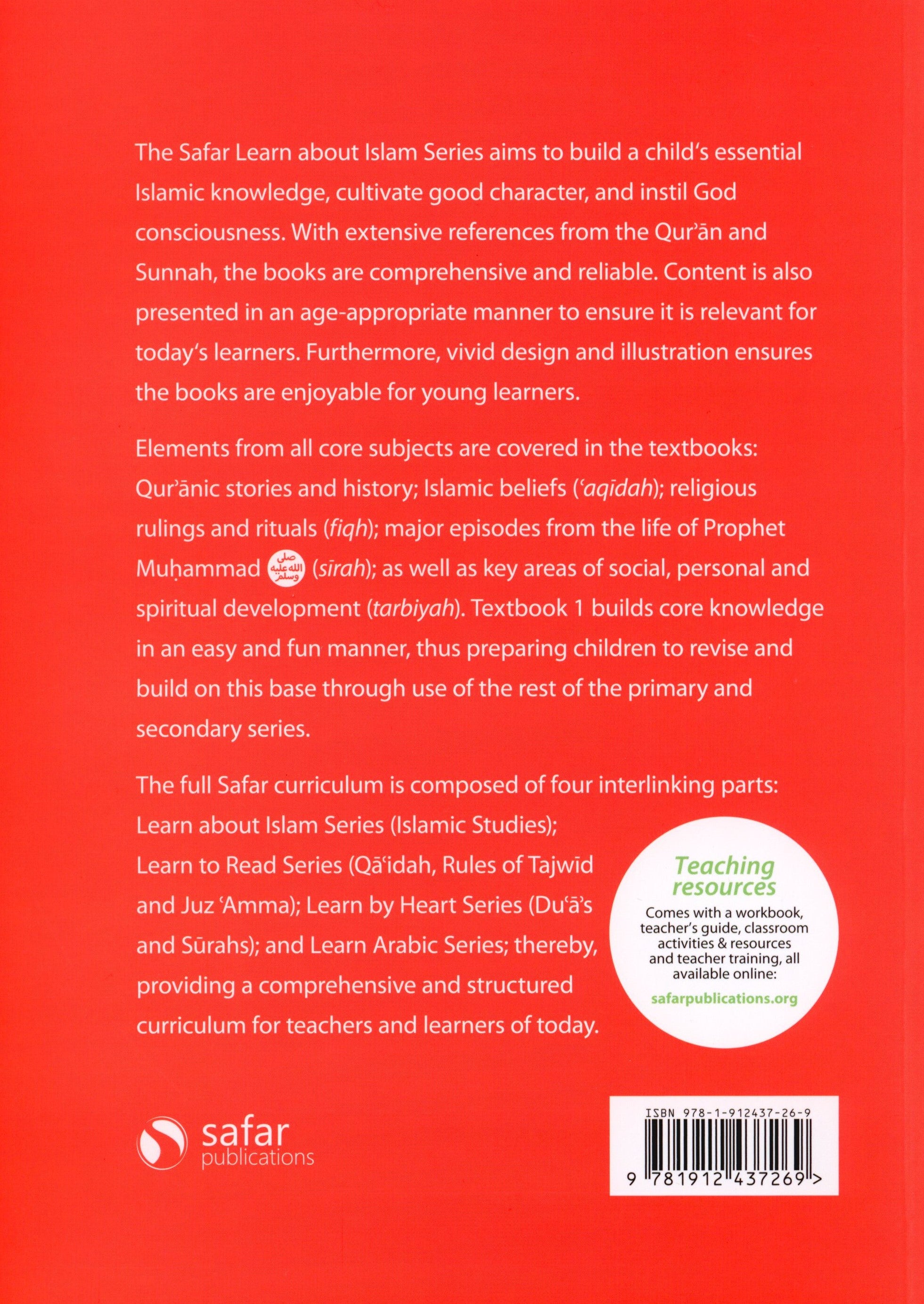 Safar Islamic Studies Textbook 1