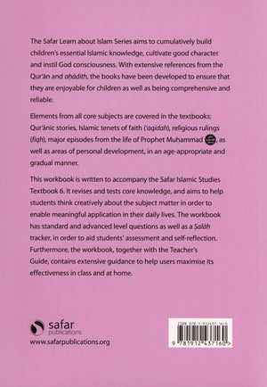 Safar Islamic Studies Workbook 6