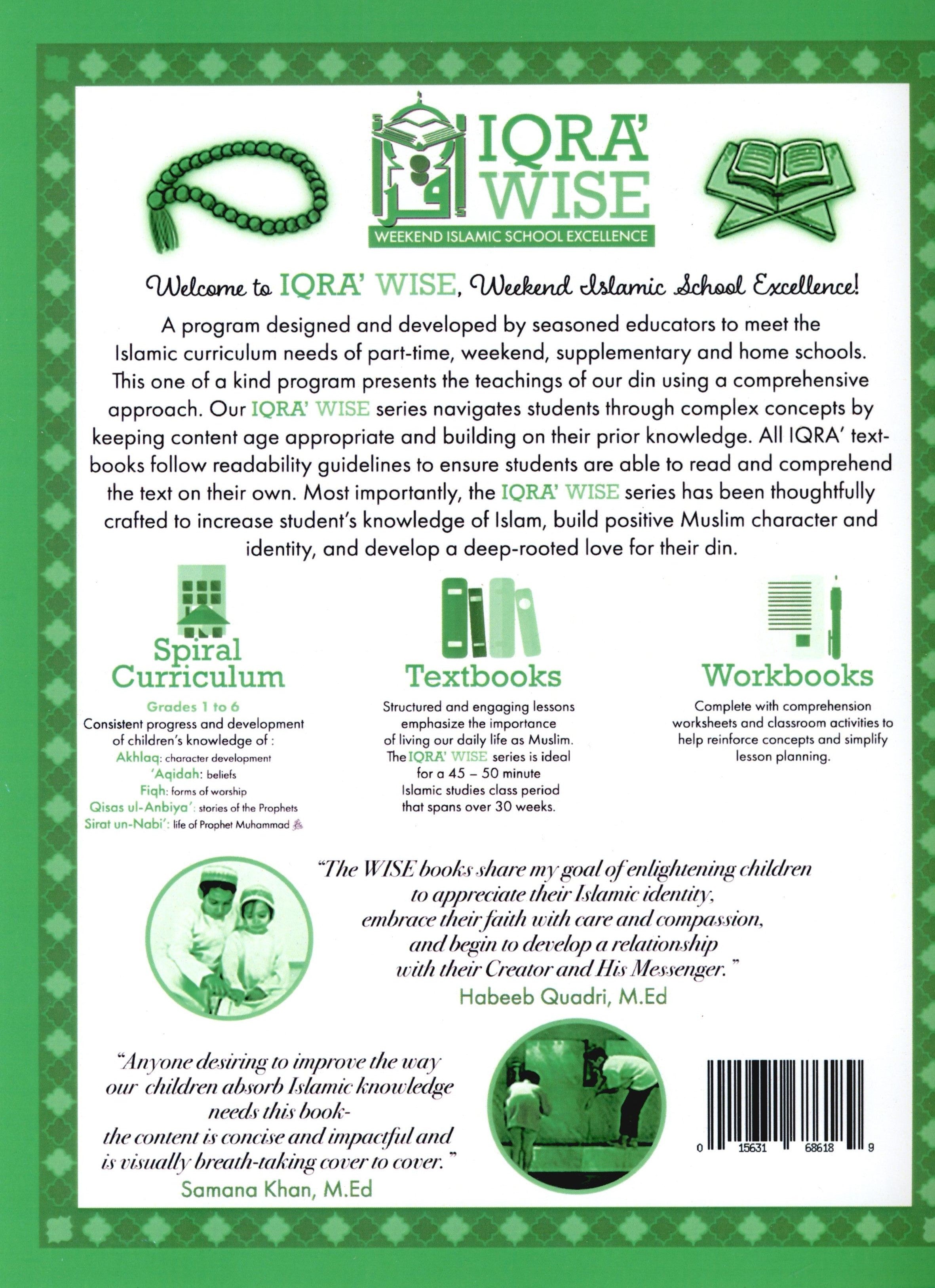 IQRA' WISE Workbook 4th Grade