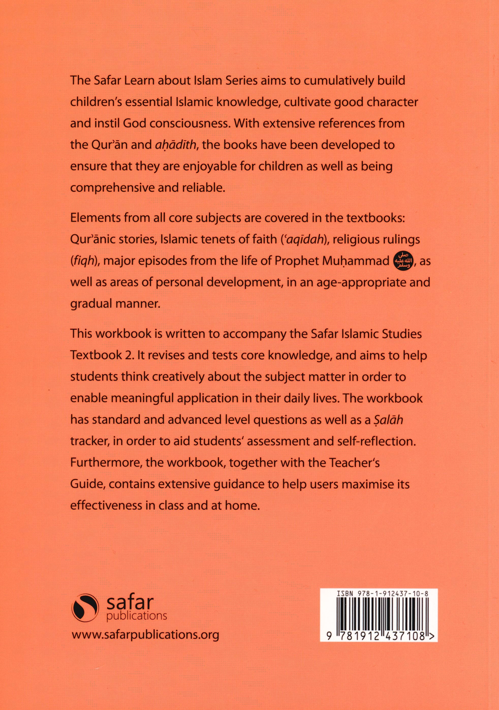 Safar Islamic Studies Workbook 2