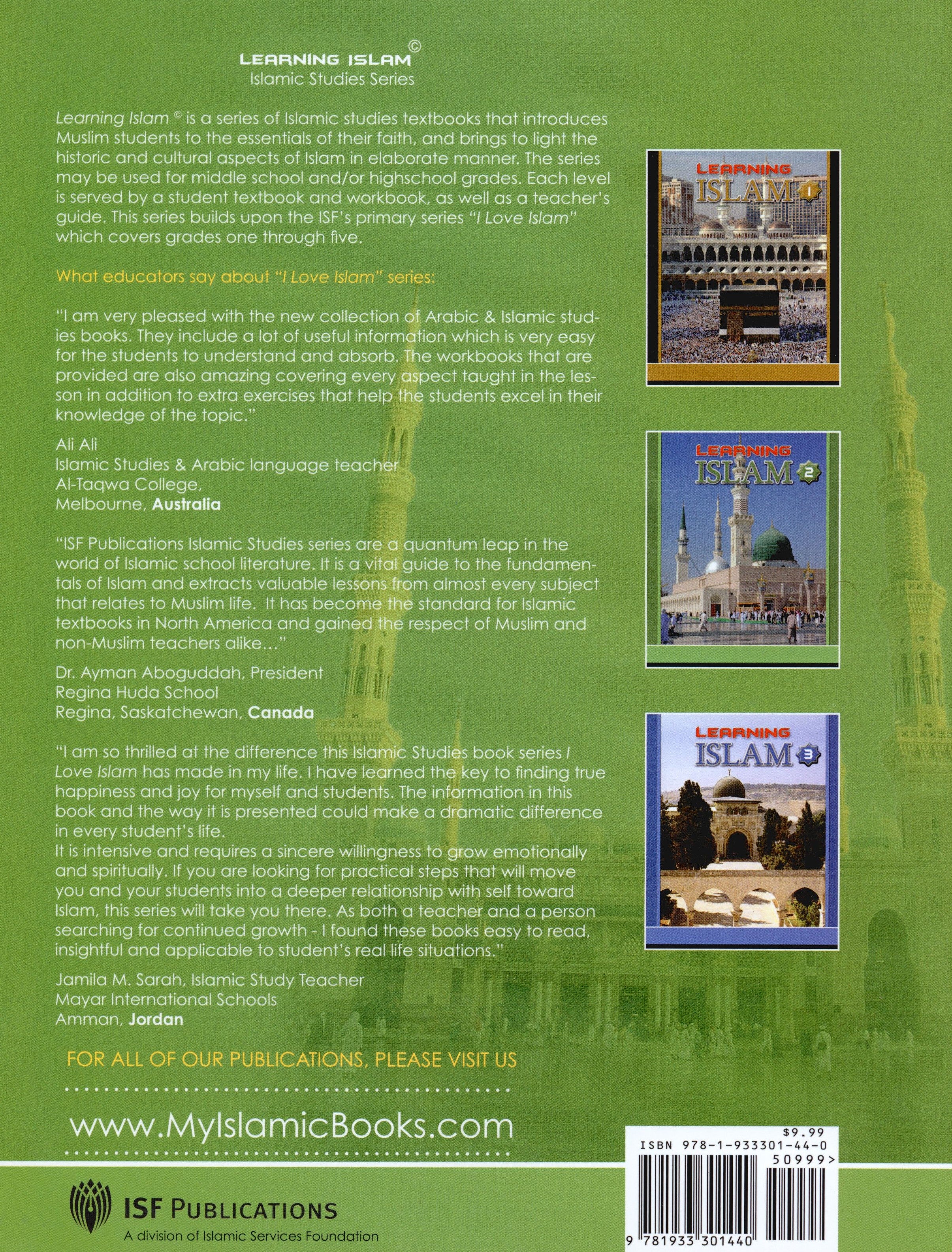 Learning Islam Workbook Level 2 (7th Grade)