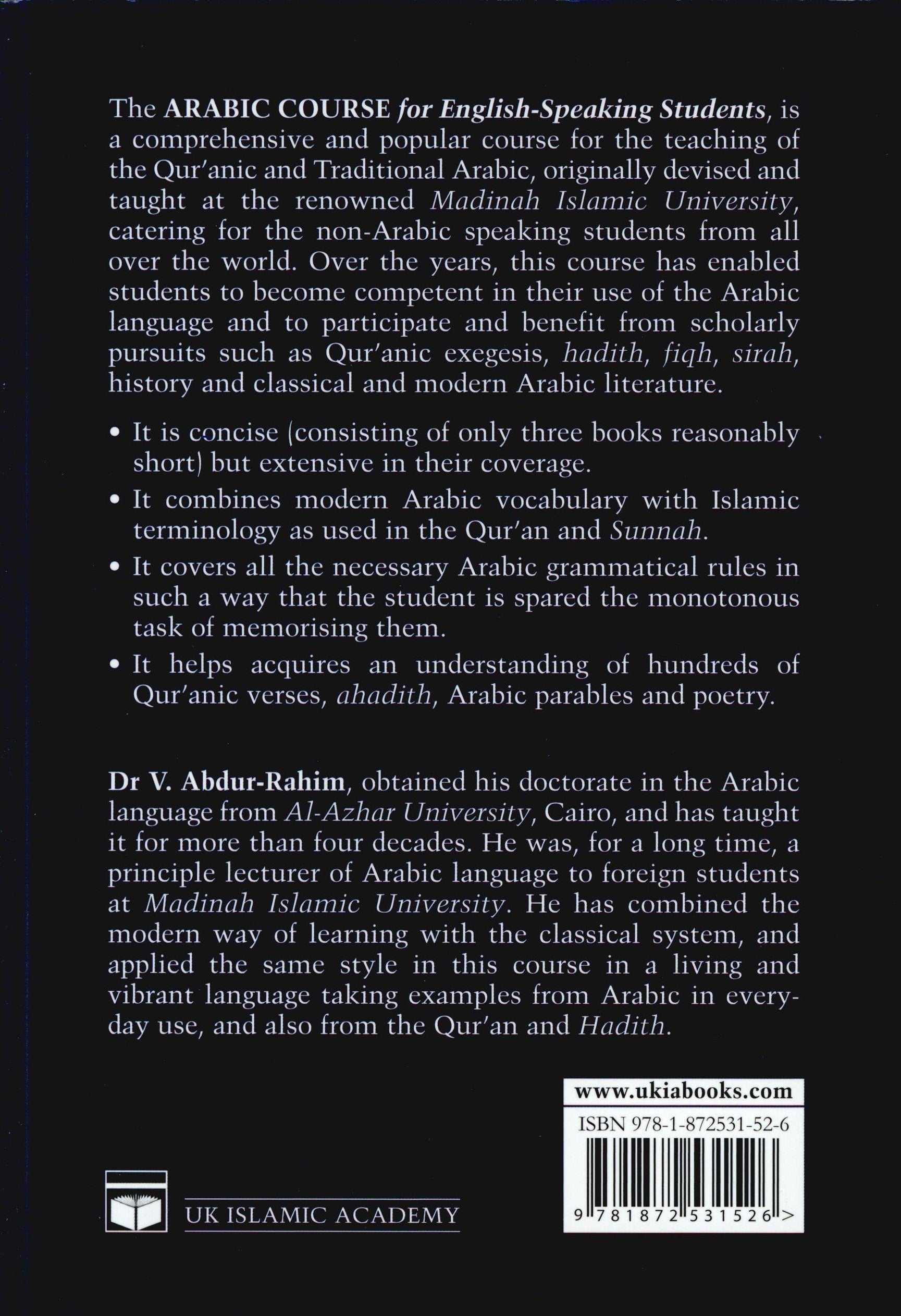 Arabic Course for English Speaking Students Volume 2
