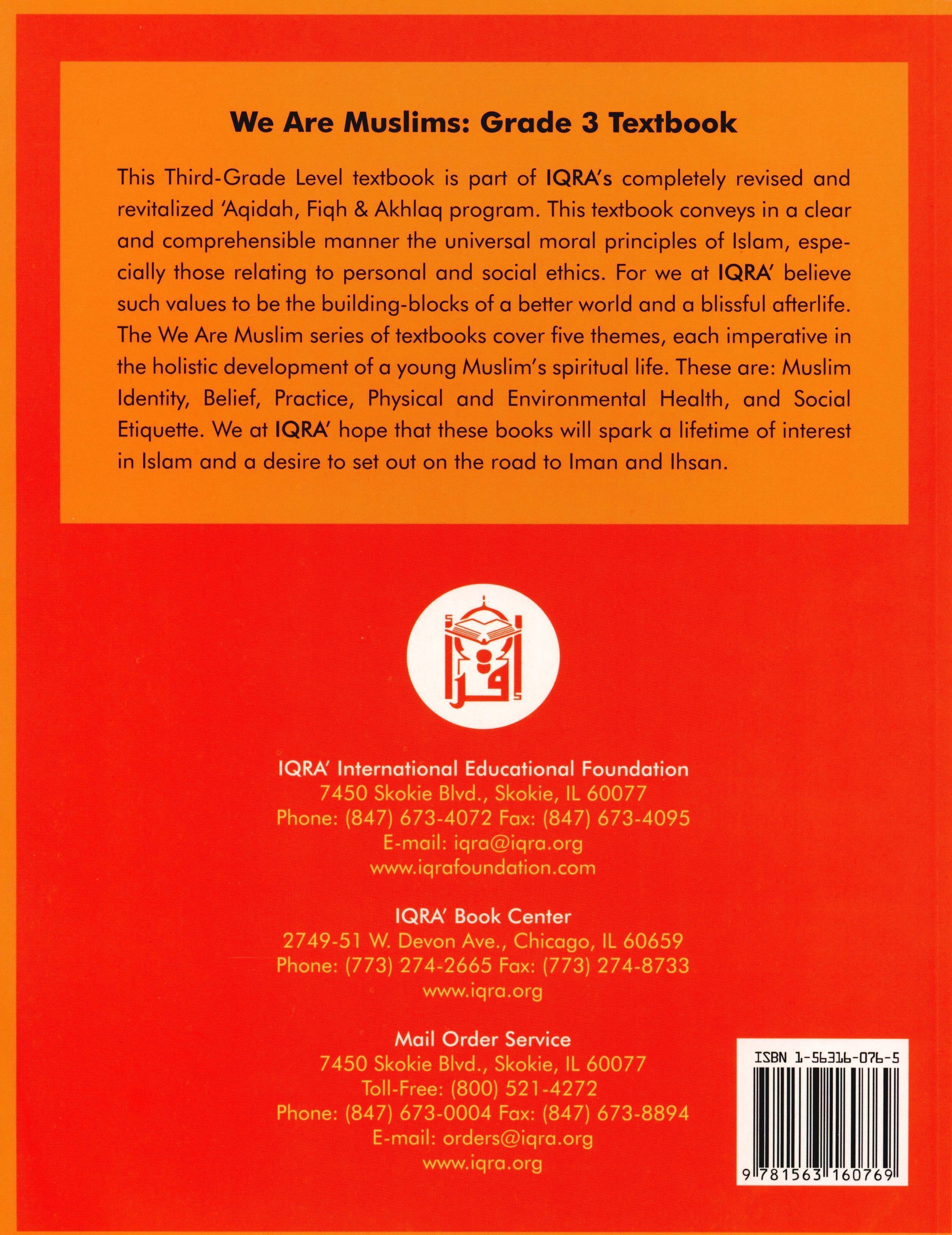 We Are Muslims Textbook Grade 3