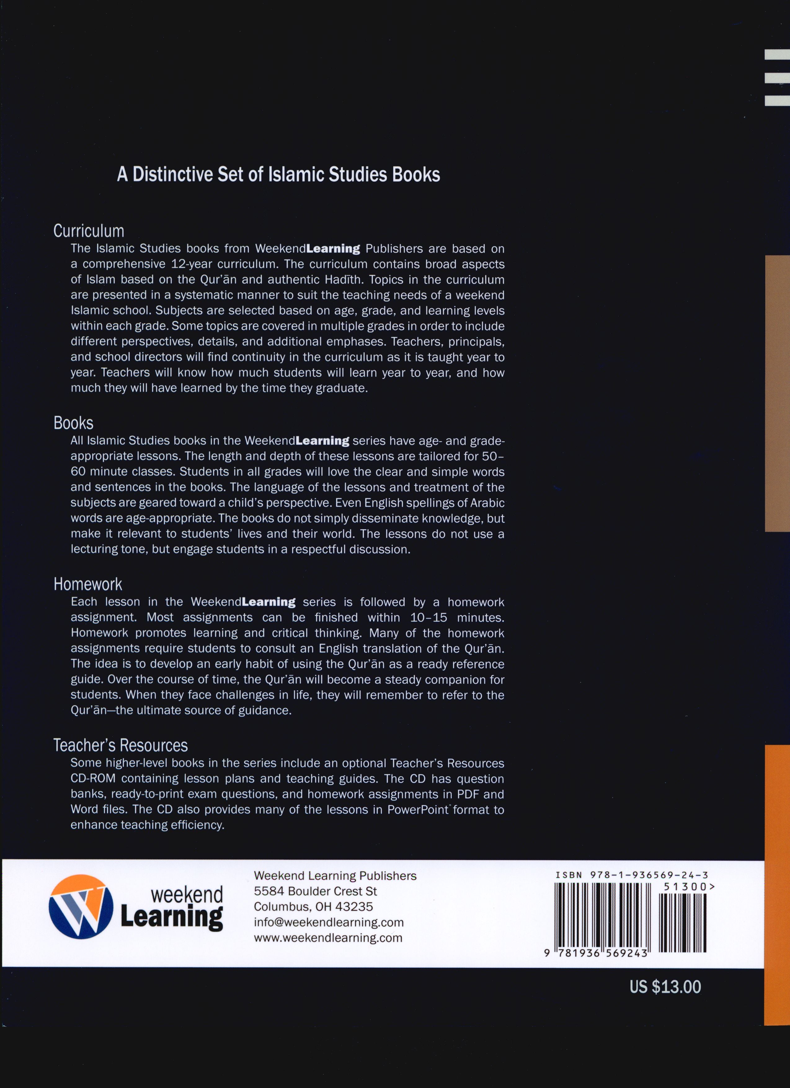 Weekend Learning Islamic Studies Level 10