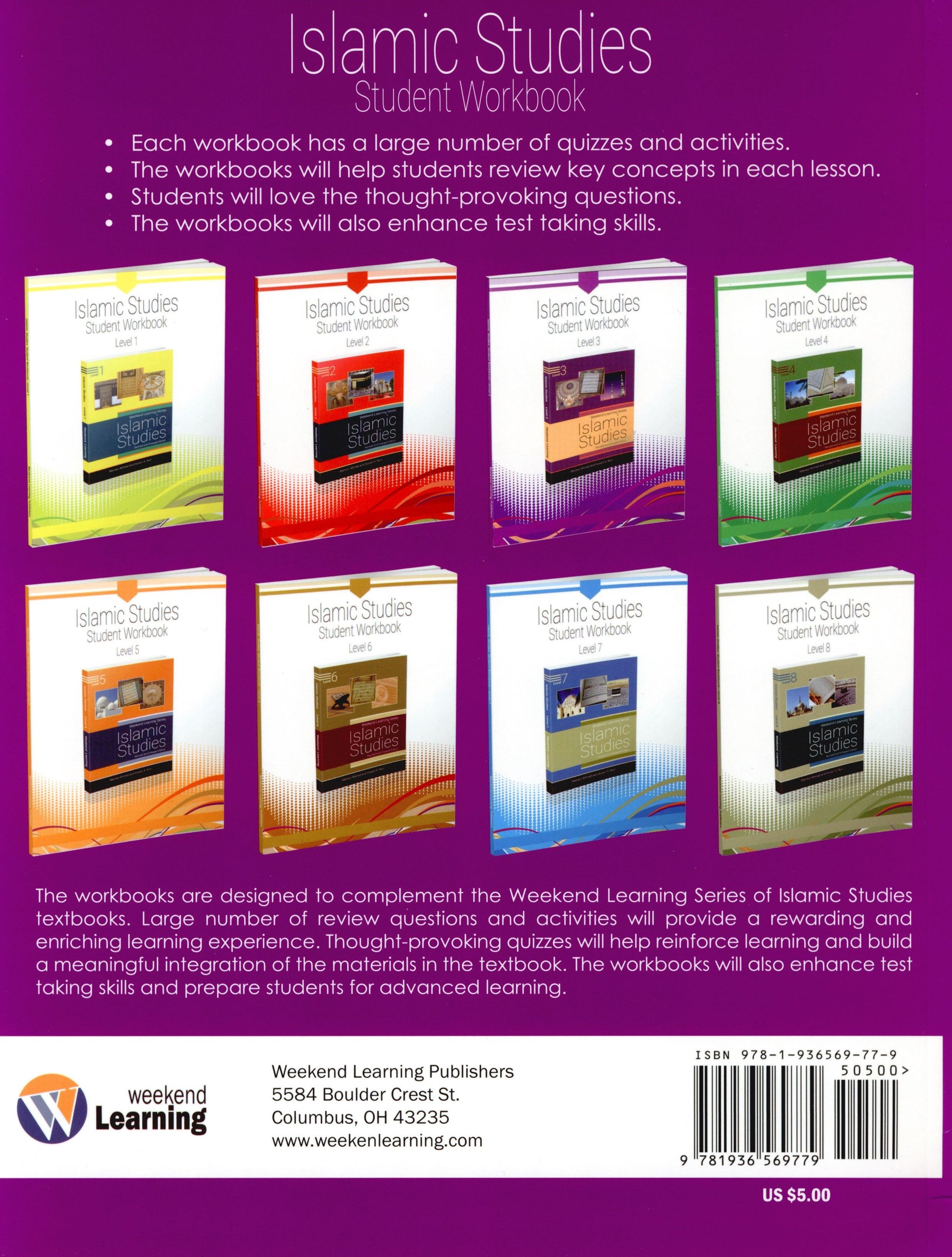 Weekend Learning Islamic Studies Workbook Level 3