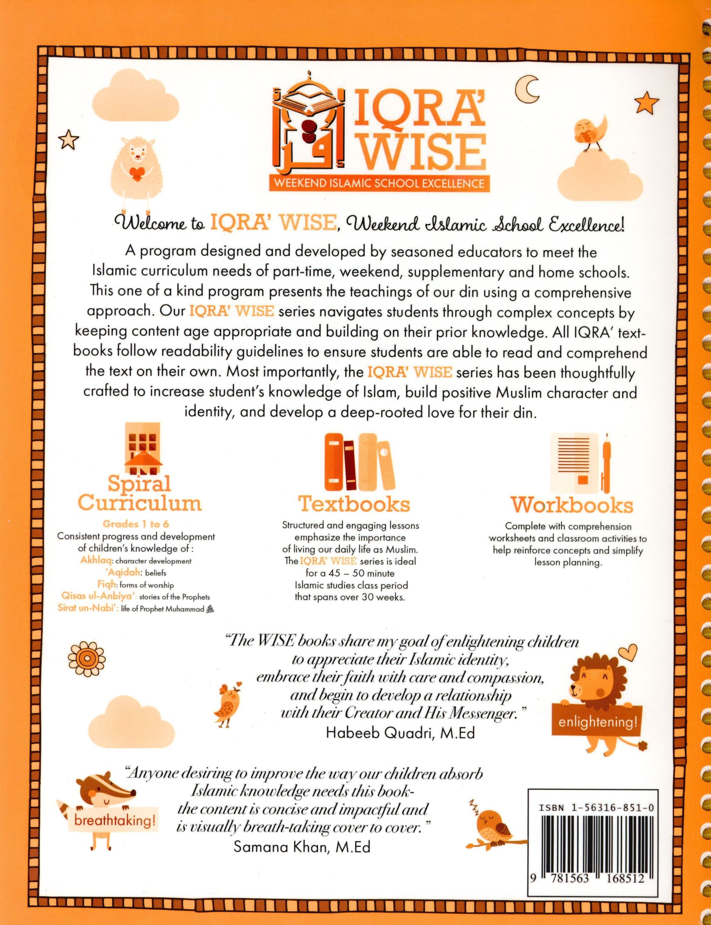 IQRA' WISE Workbook 1st Grade