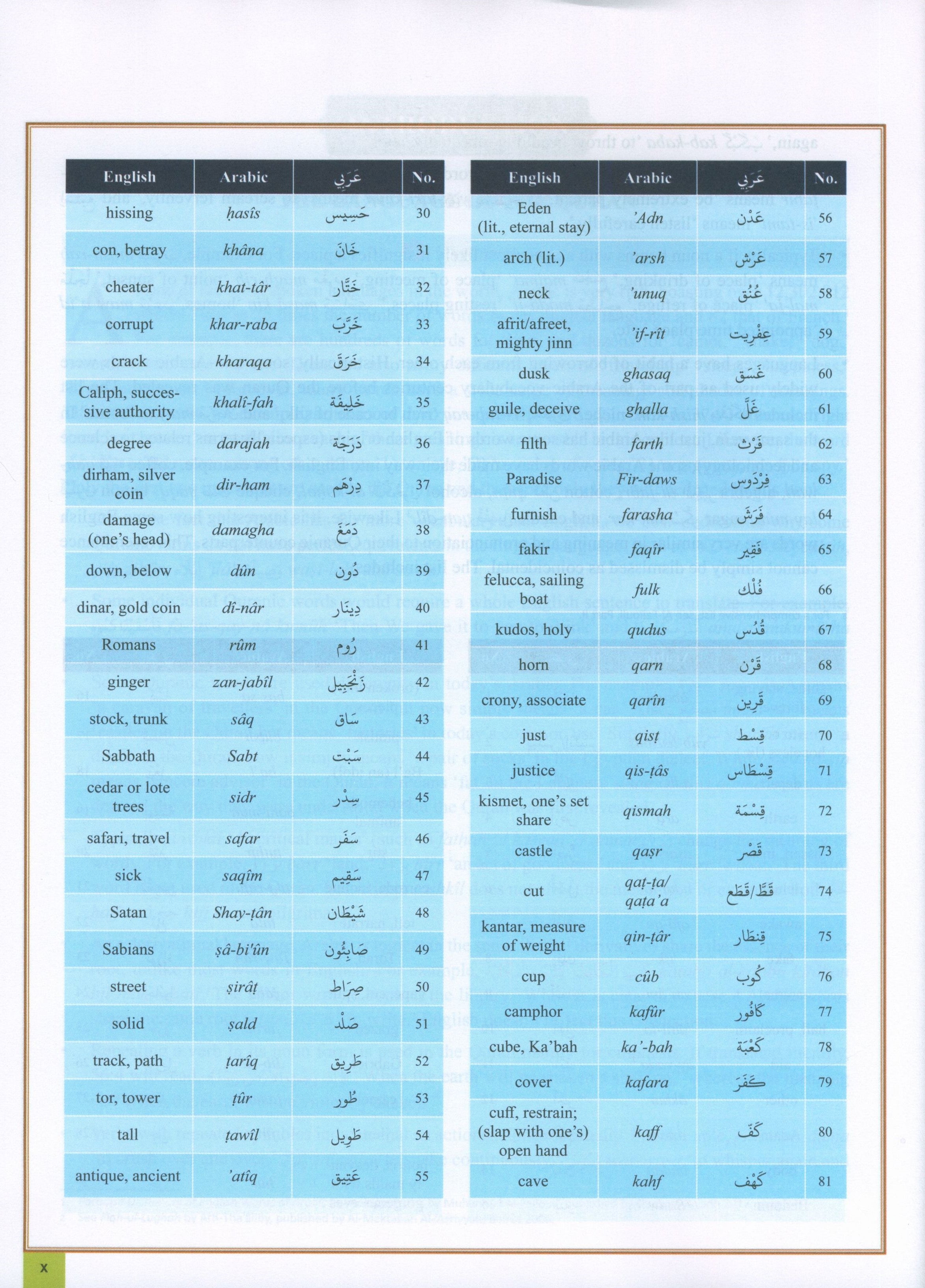 The Clear Quran Series Dictionary
