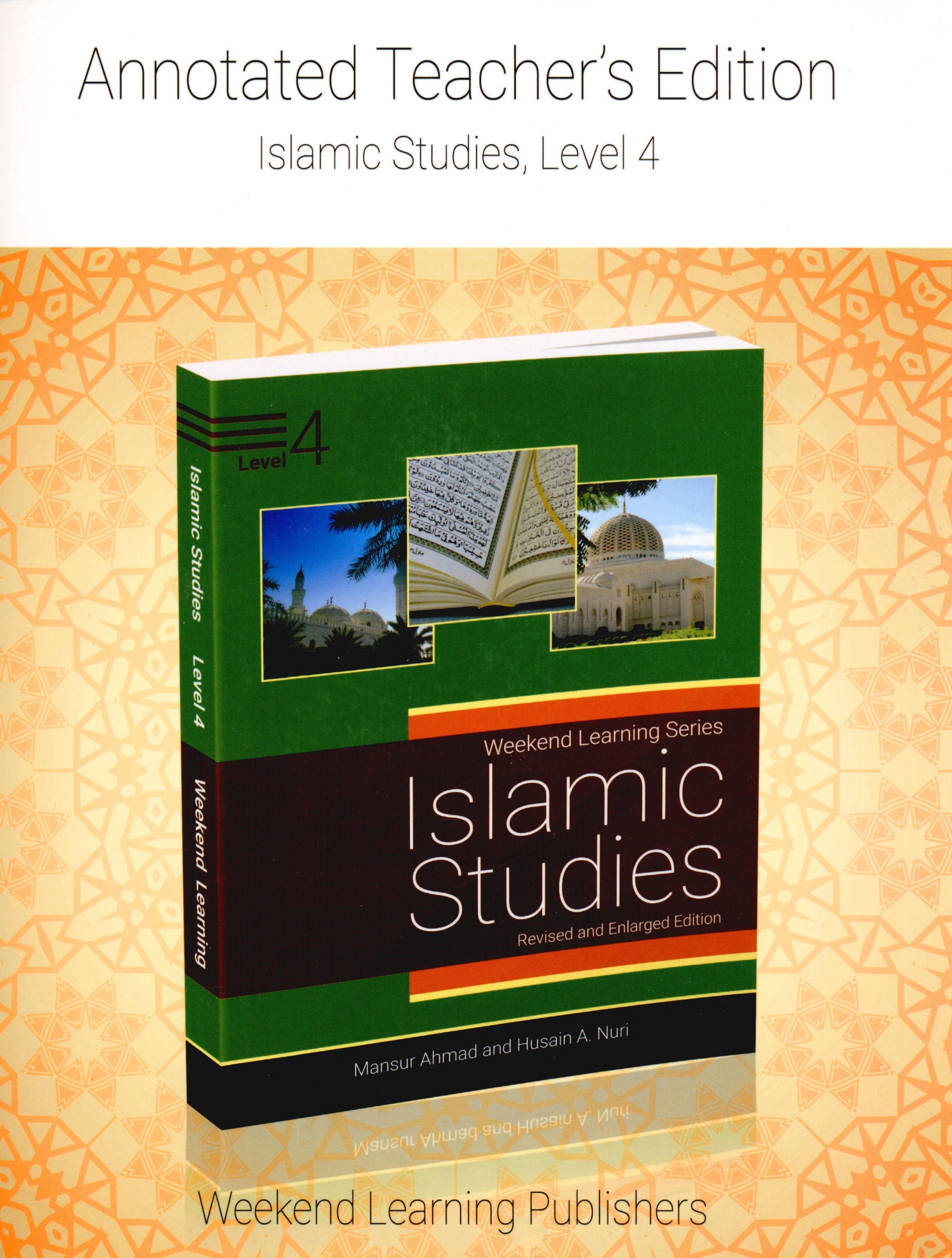Weekend Learning Islamic Studies Teacher Manual Level 4