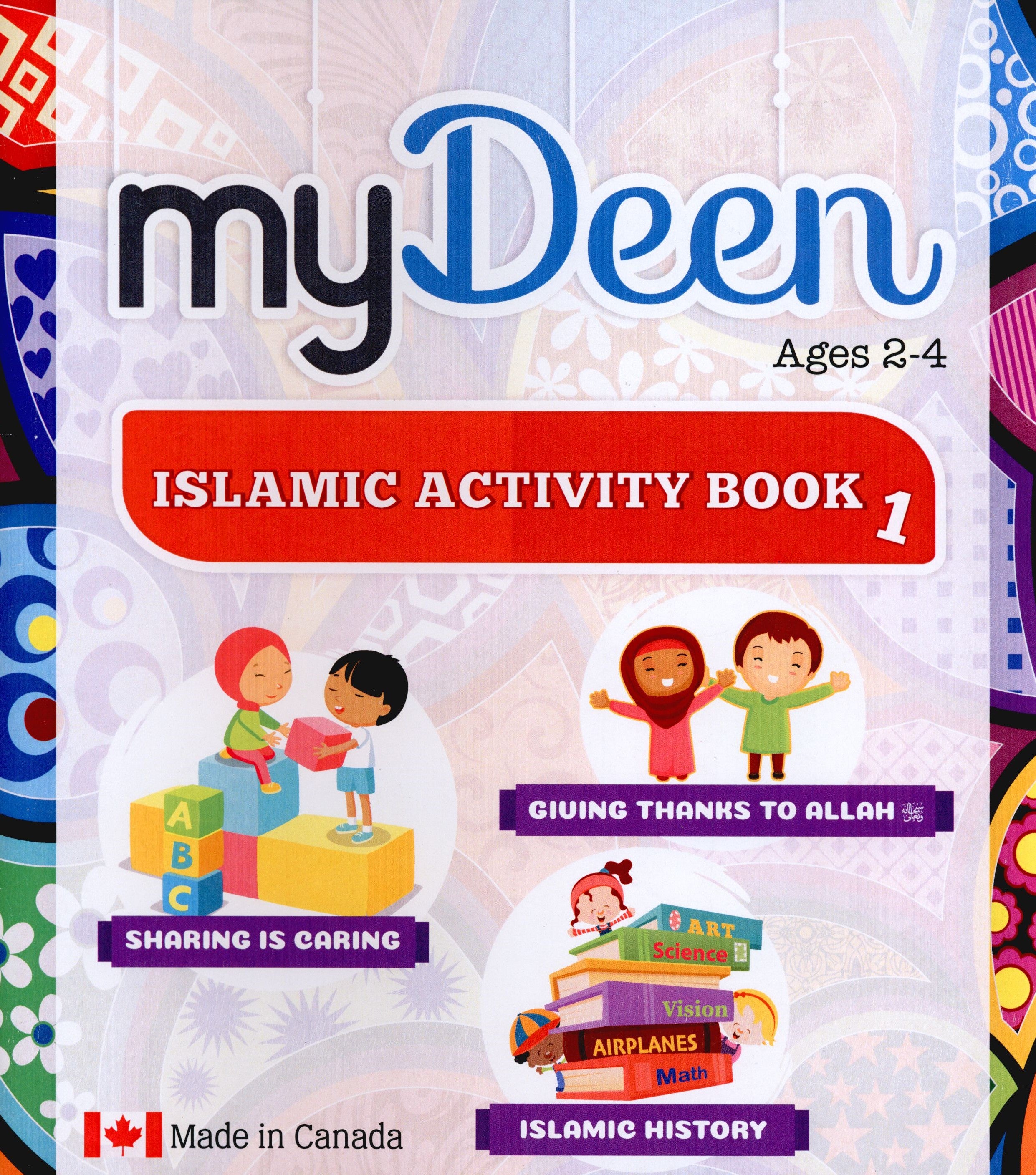 My Deen Islamic Activity Book 1 (2-4 Years)