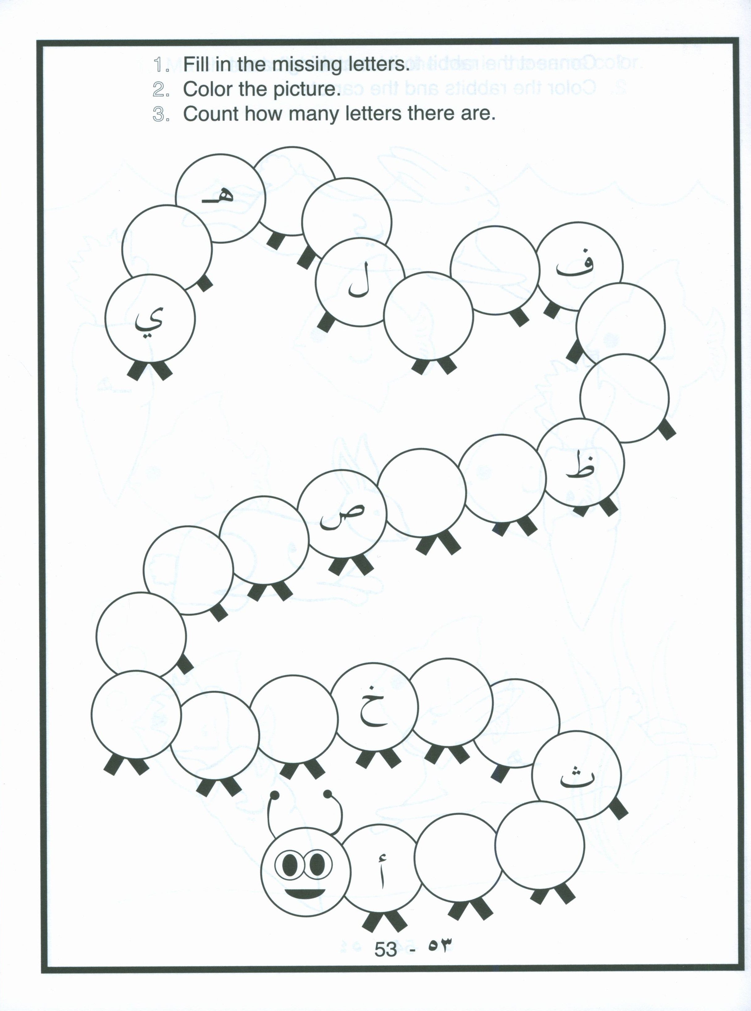 Arabic Letters Activity Book