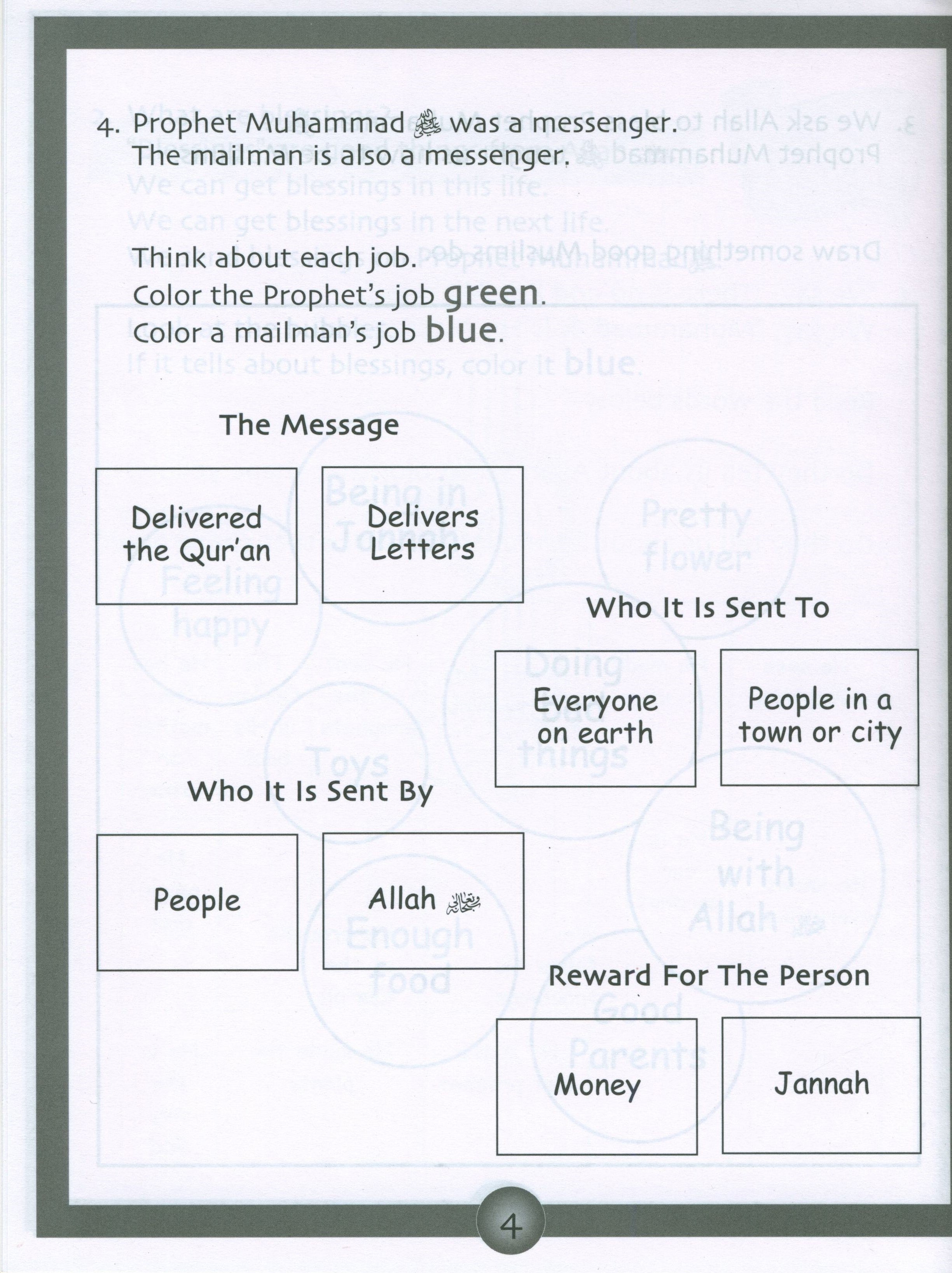 Sirah of our Prophet Grade 1: Workbook