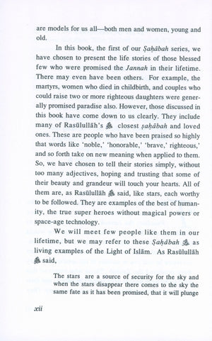 Stories of the Sahabah Volume 1 - Those Promised Paradise