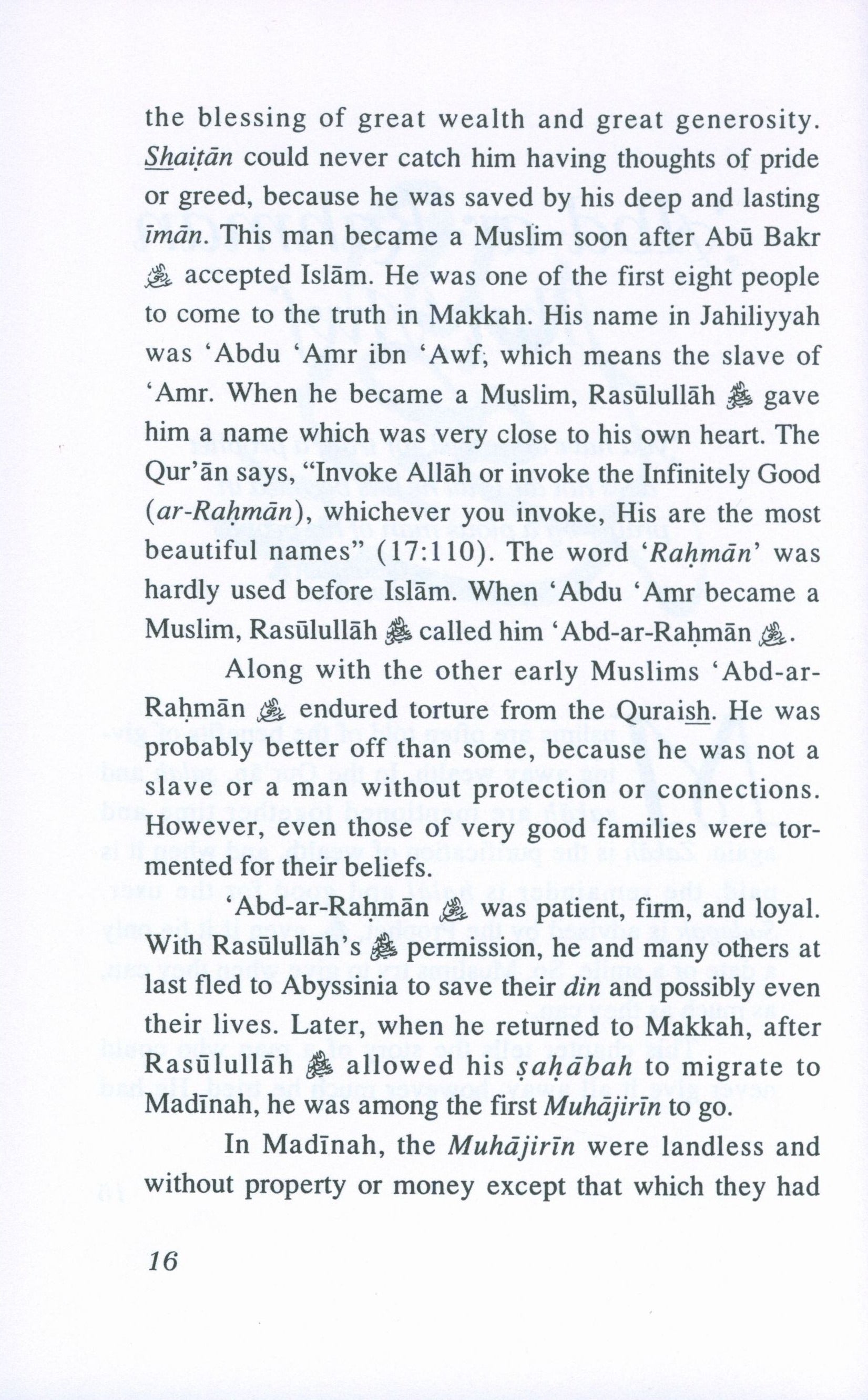 Stories of the Sahabah Volume 1 - Those Promised Paradise
