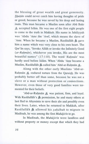 Stories of the Sahabah Volume 1 - Those Promised Paradise