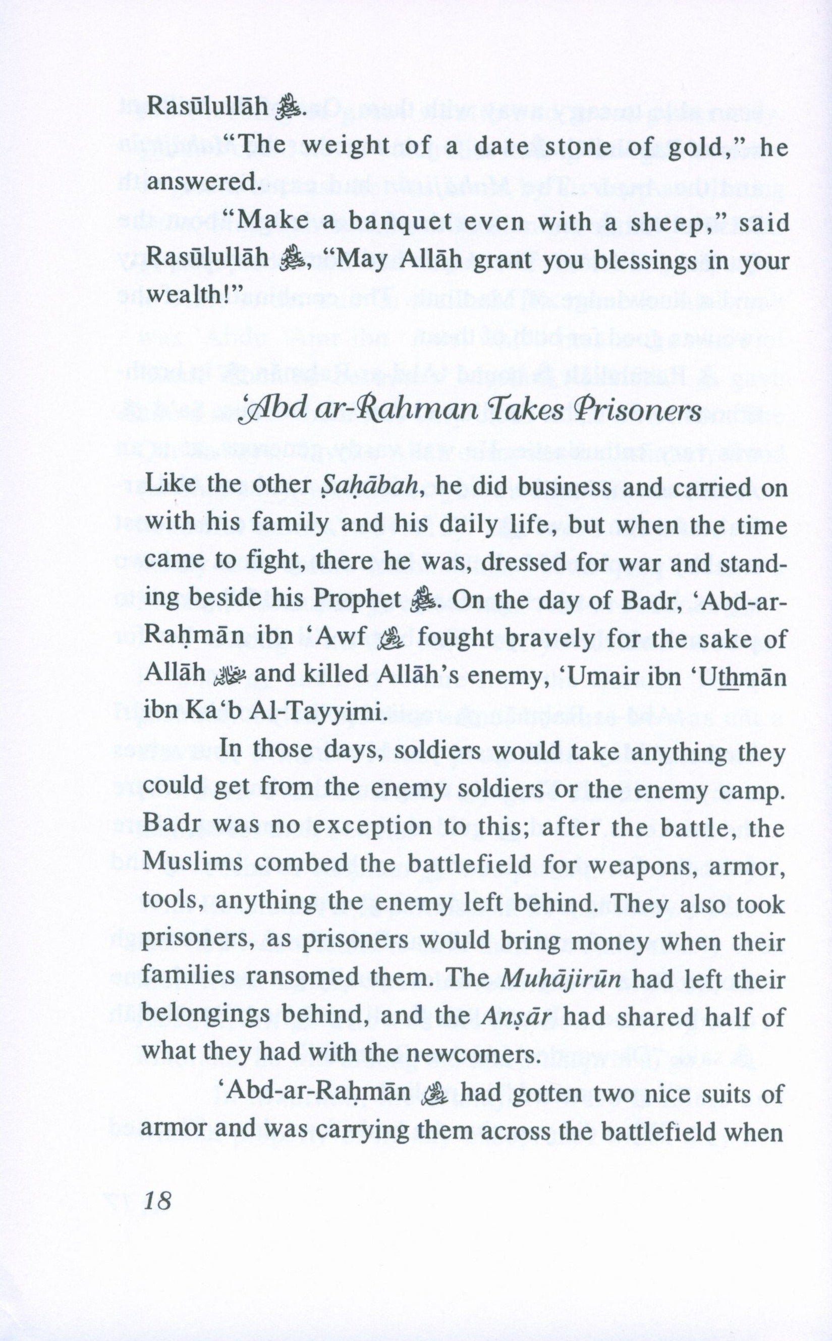 Stories of the Sahabah Volume 1 - Those Promised Paradise