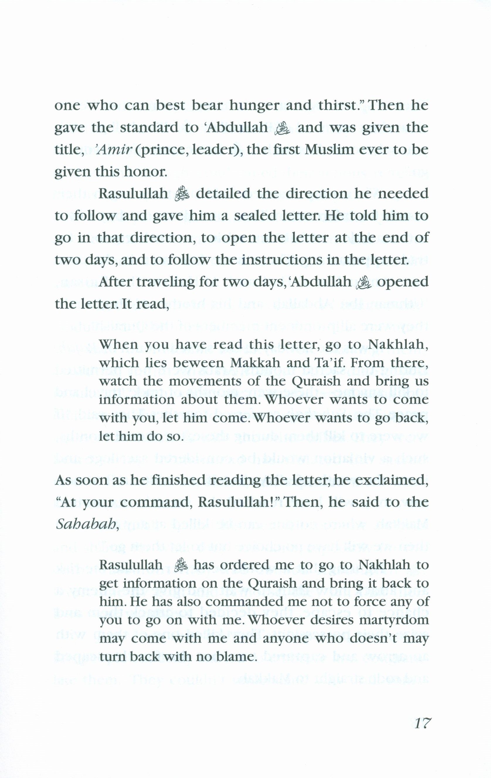 Stories of the Sahabah Volume 2 - The First Ones