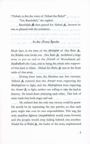 Stories of the Sahabah Volume 3 - Loyal Ansar