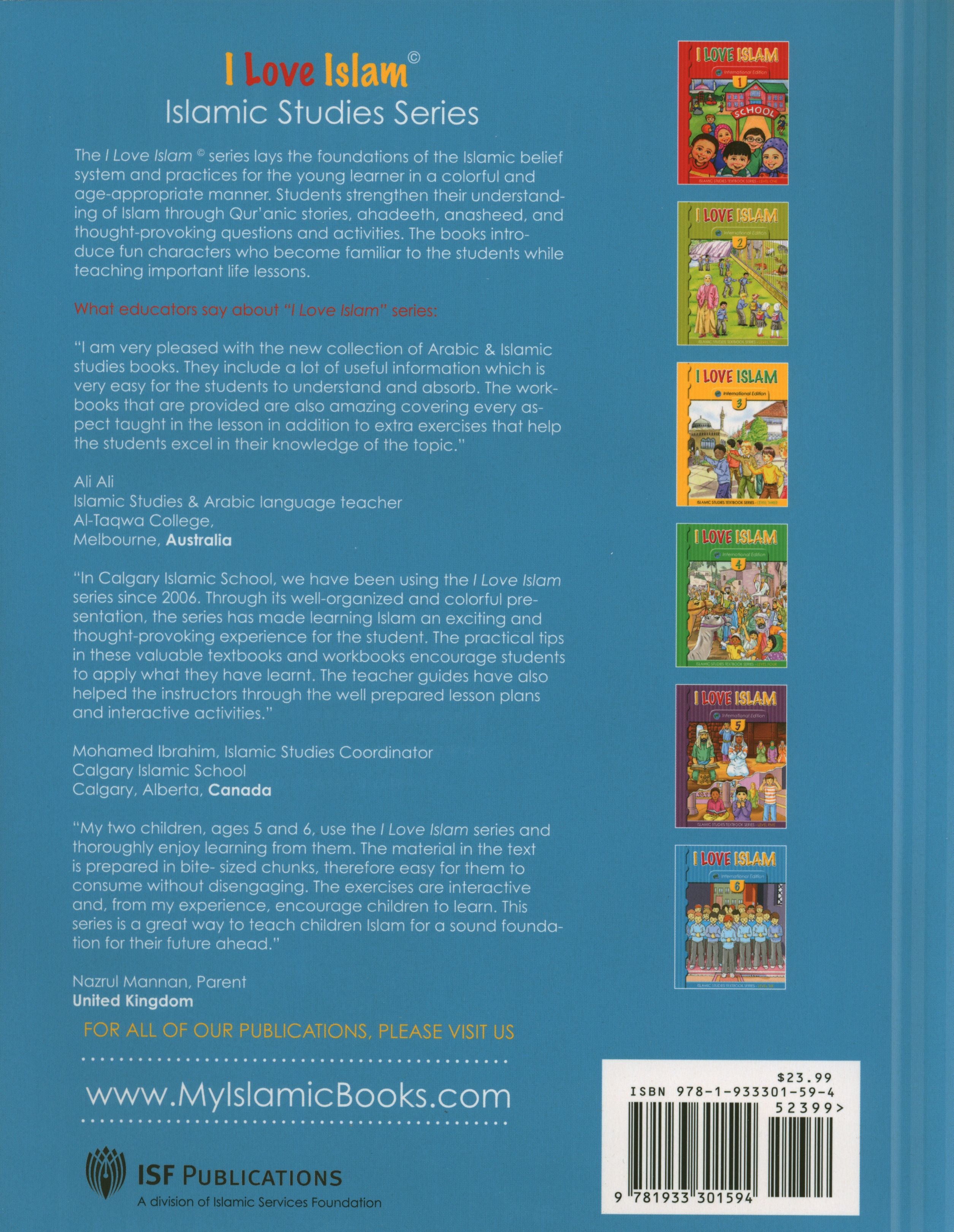 I Love Islam Weekend Edition Textbook Level 6
