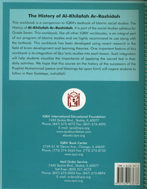 The History of Al-Khilafah Ar-Rashidah Workbook - 7th Grade