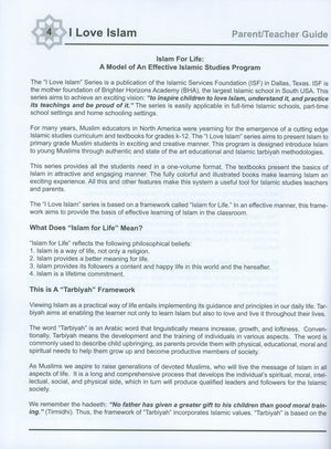 I Love Islam Weekend Edition Teacher / Parent Guide 5