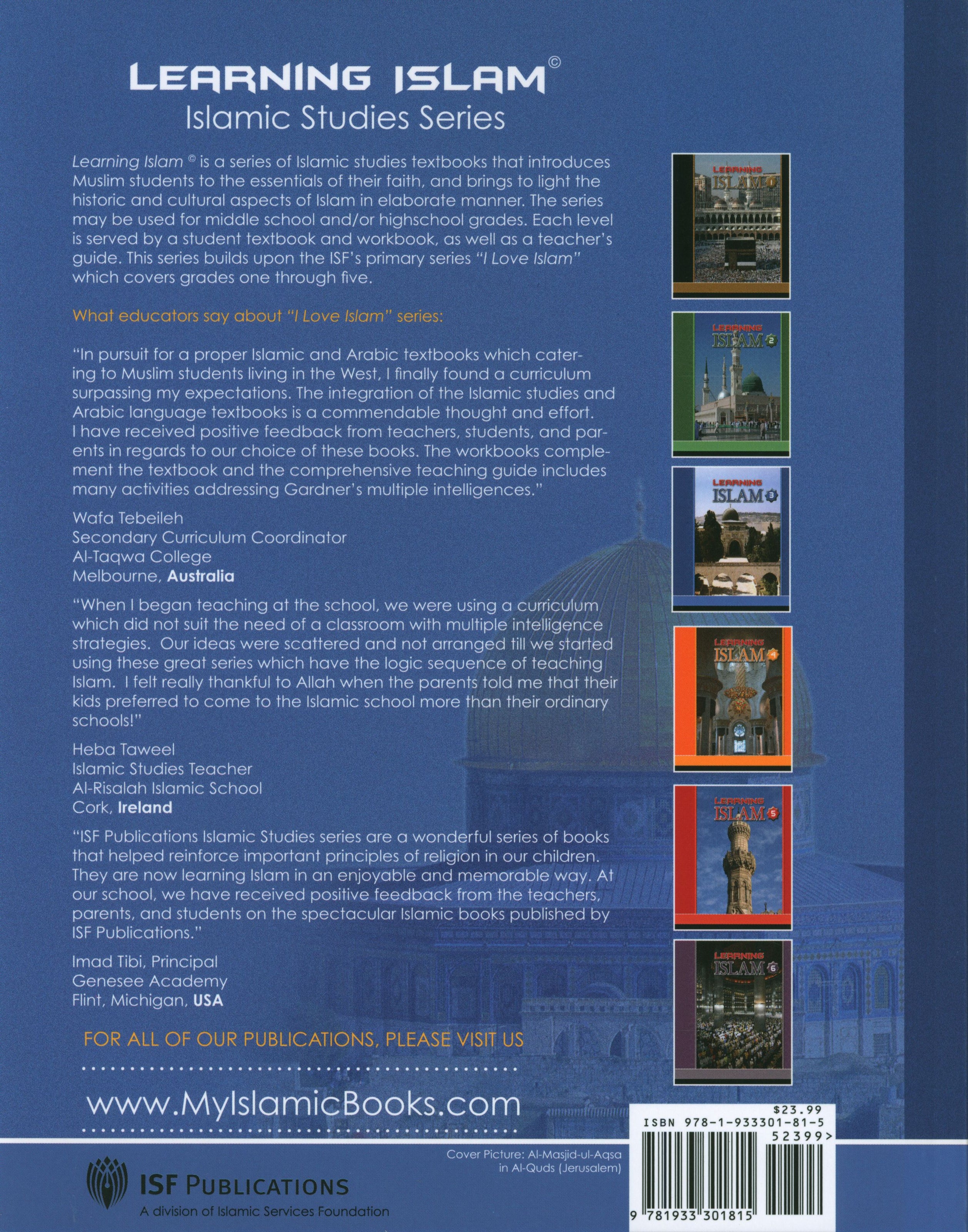 Learning Islam Weekend Edition Textbook Level 3 (8th Grade)