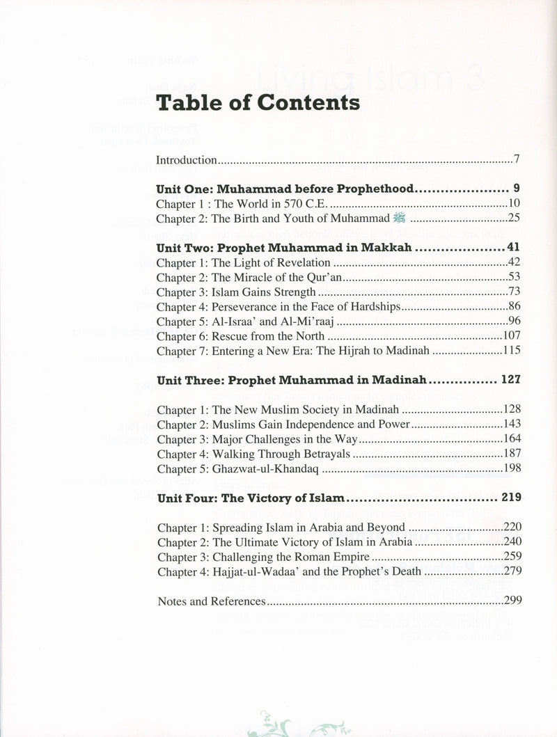 Living Islam Level 3 - Prophet of Mercy, The Life Story of Prophet Muhammad (10th Grade)