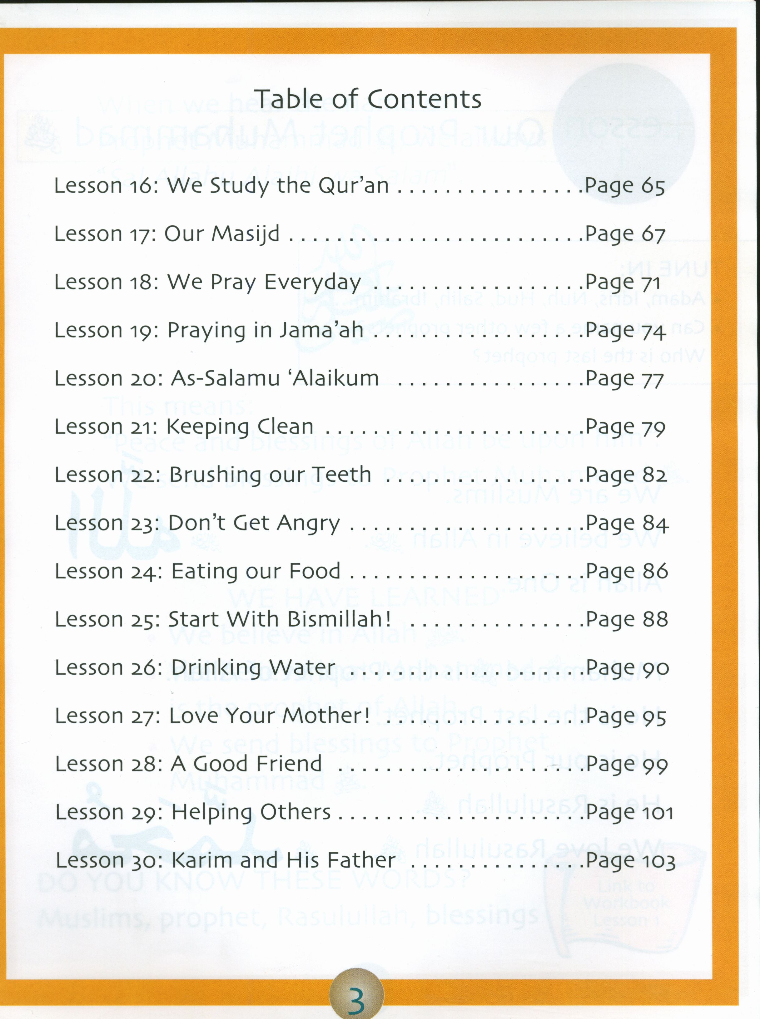 Sirah of our Prophet Grade 1: Textbook