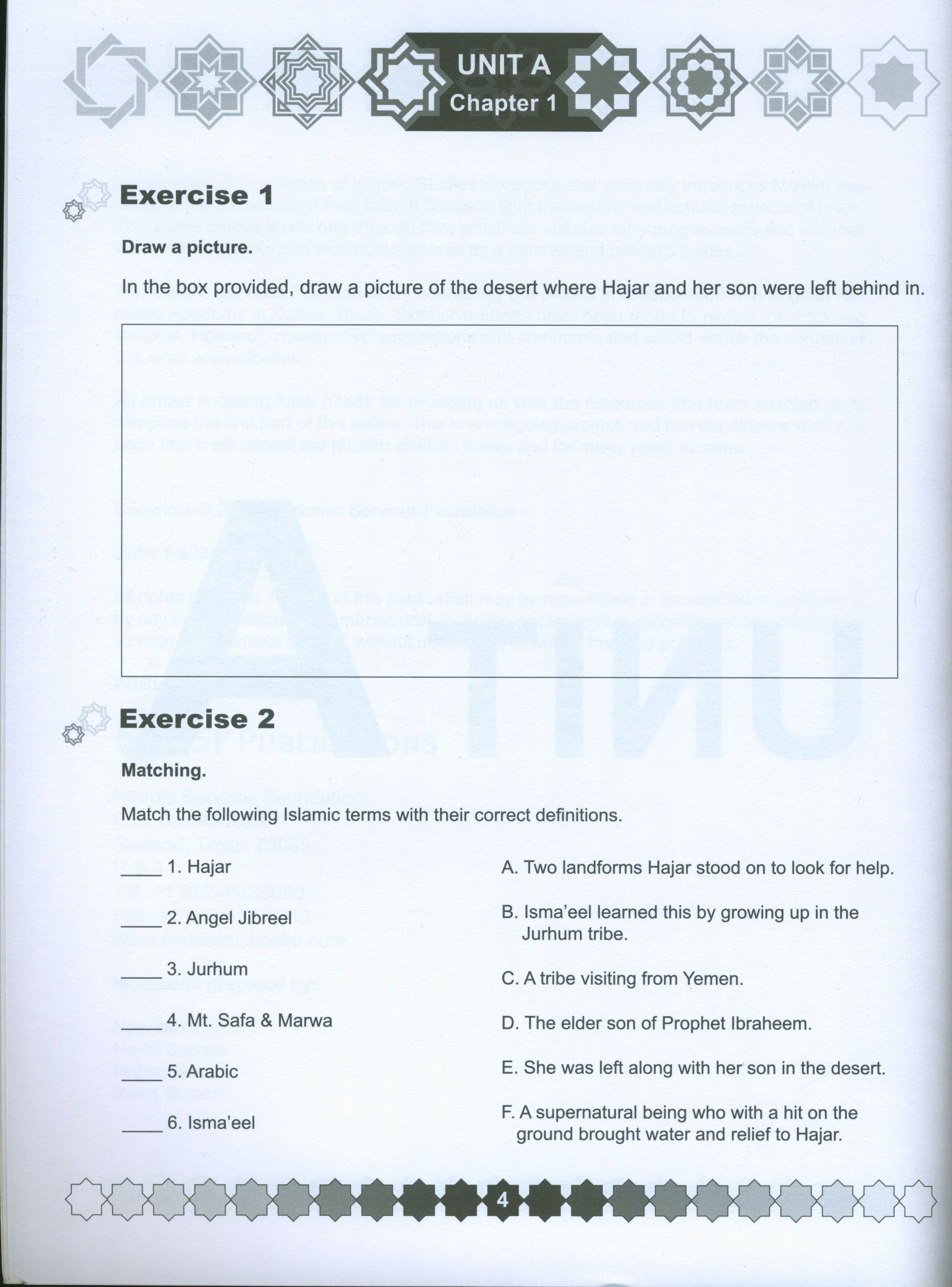 I Love Islam Workbook Level 4