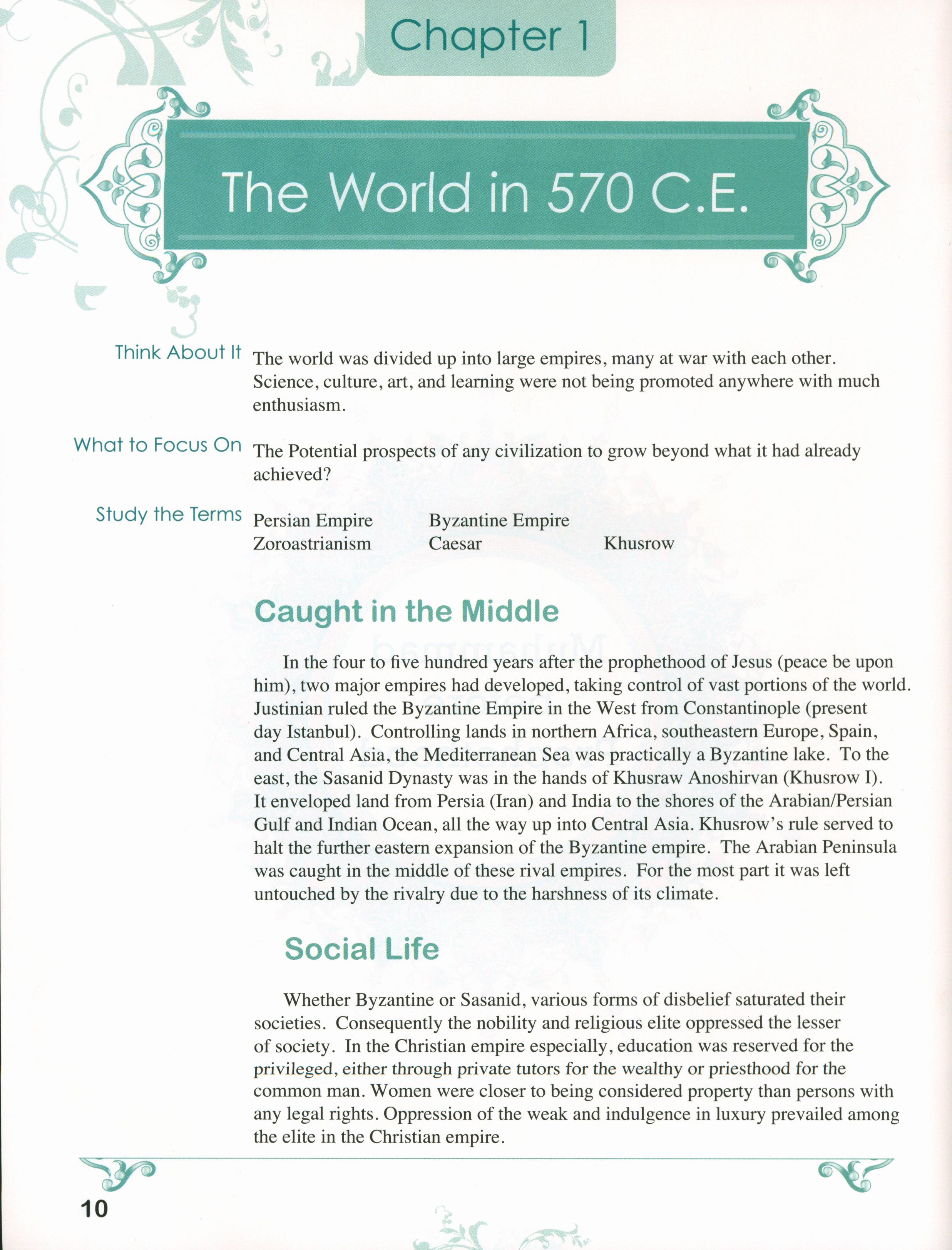 Living Islam Level 3 - Prophet of Mercy, The Life Story of Prophet Muhammad (10th Grade)