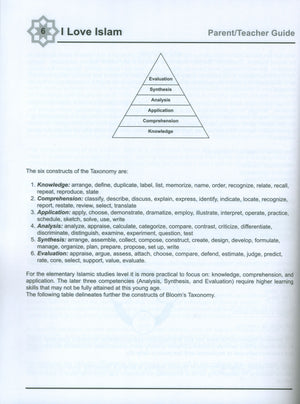 I Love Islam Teacher / Parent Guide Level 5